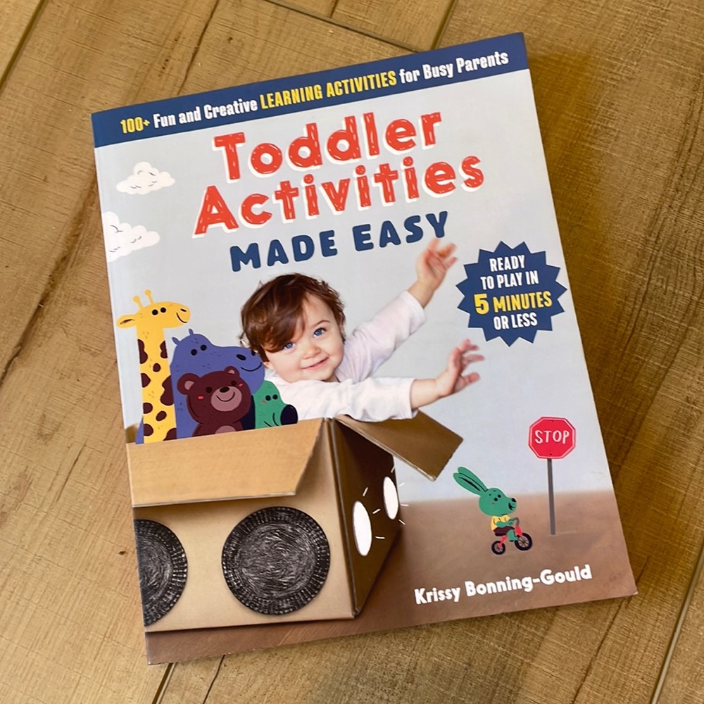 Book: Toddler Activities Made Easy by Krissy Bonning - Gould